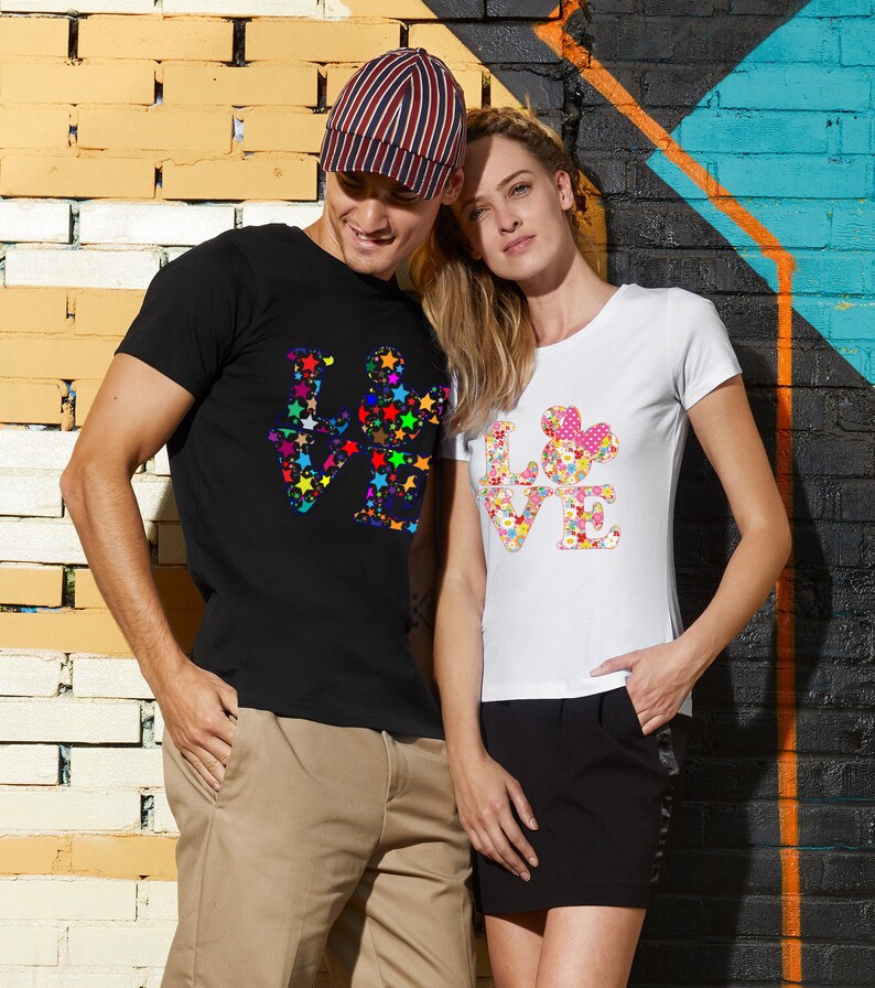 Disney couple shirts Disney Love shirts 