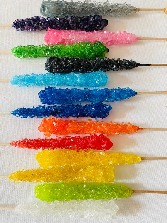 10 Pack of Mixed Rock Sugar Candy Sugar Swizzle Sticks, Rock Candy, Swizzle  Sticks, Rock Sugar, Sweets, Candy - Etsy