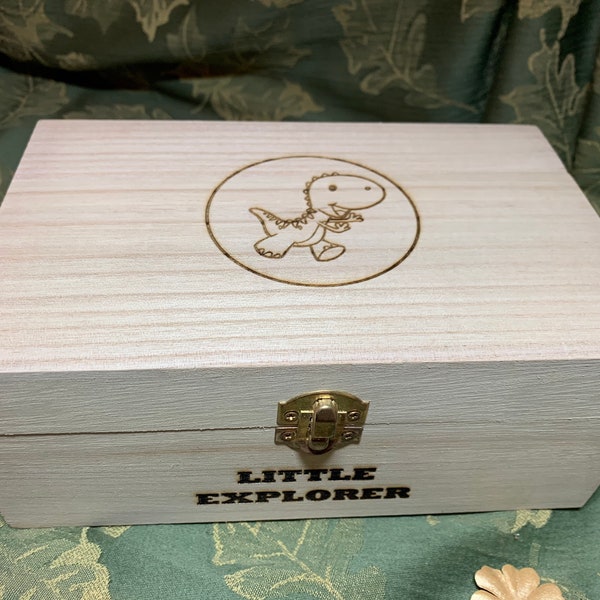 Dinosaur Jewelry Box Etsy