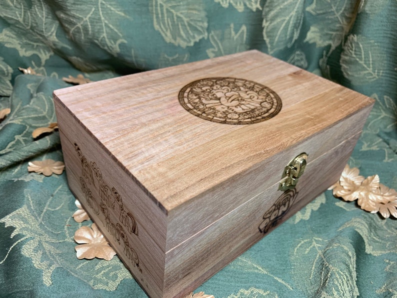 My little Pony Pinkie Pie engraved wooden box