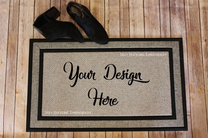 Download Home Depot Door Mat Mockup Door Mat Mockup | Etsy