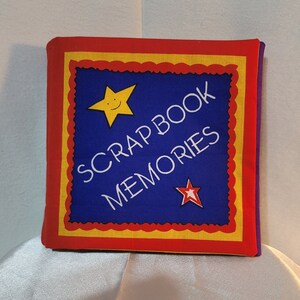 Scrapbook Memories Fabric Book