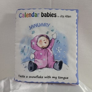 Calendar Babies Fabric Book