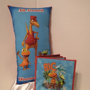 Dinosaur Train Pillow & Fabric Book