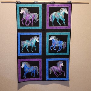 Amazing Horses Wall Quilt
