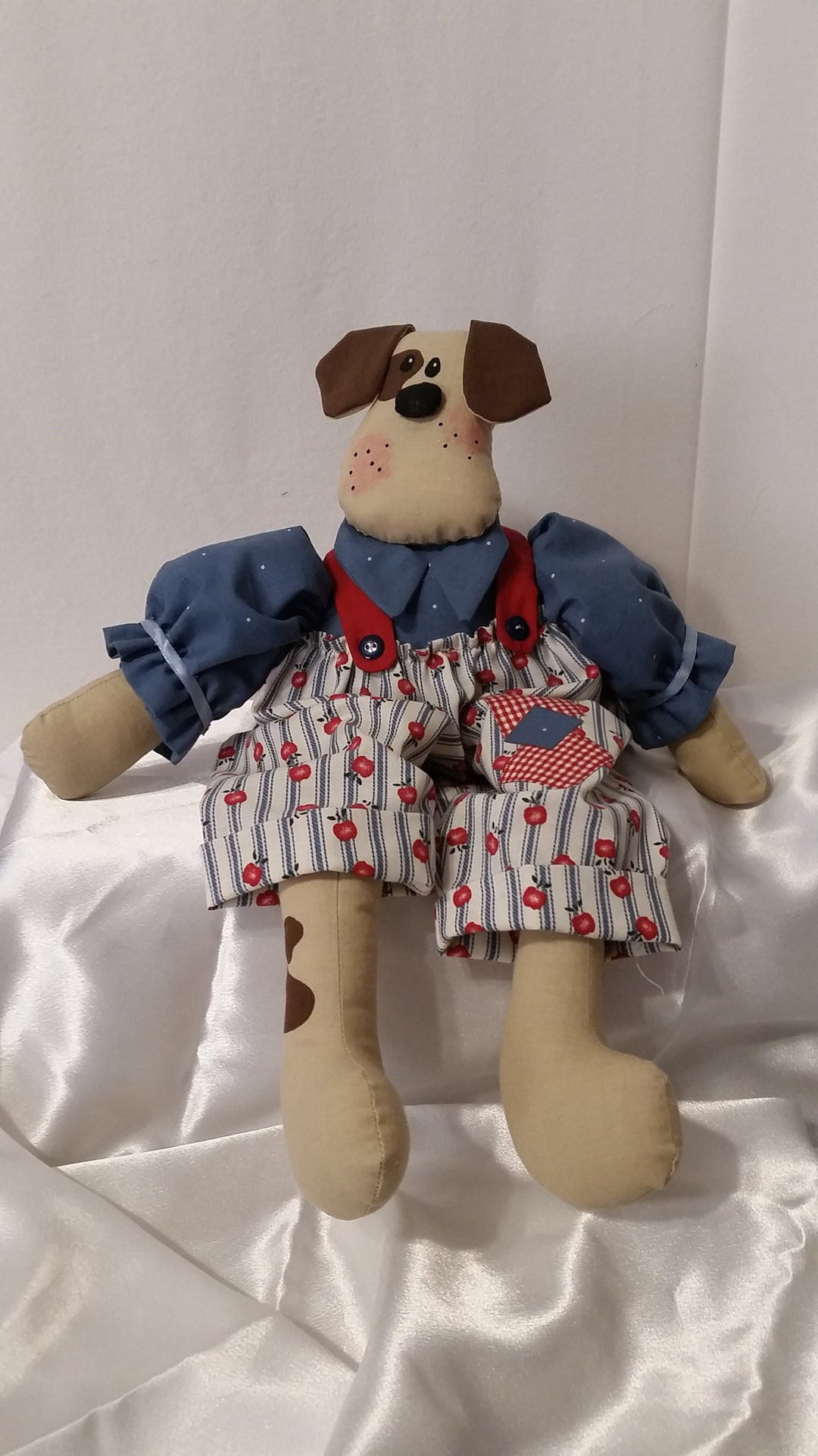 Dog Rescue Figure Digby the Rescue Dog Plush - Handmade Dog Lover Gift - Etsy