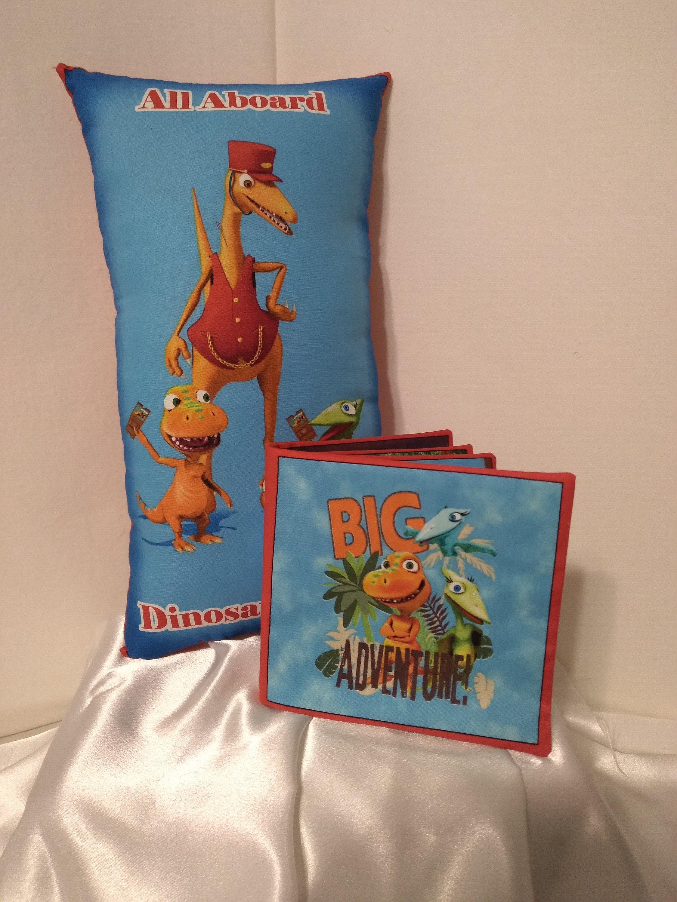 Dinosaur Train Pillow & Fabric Book - Etsy