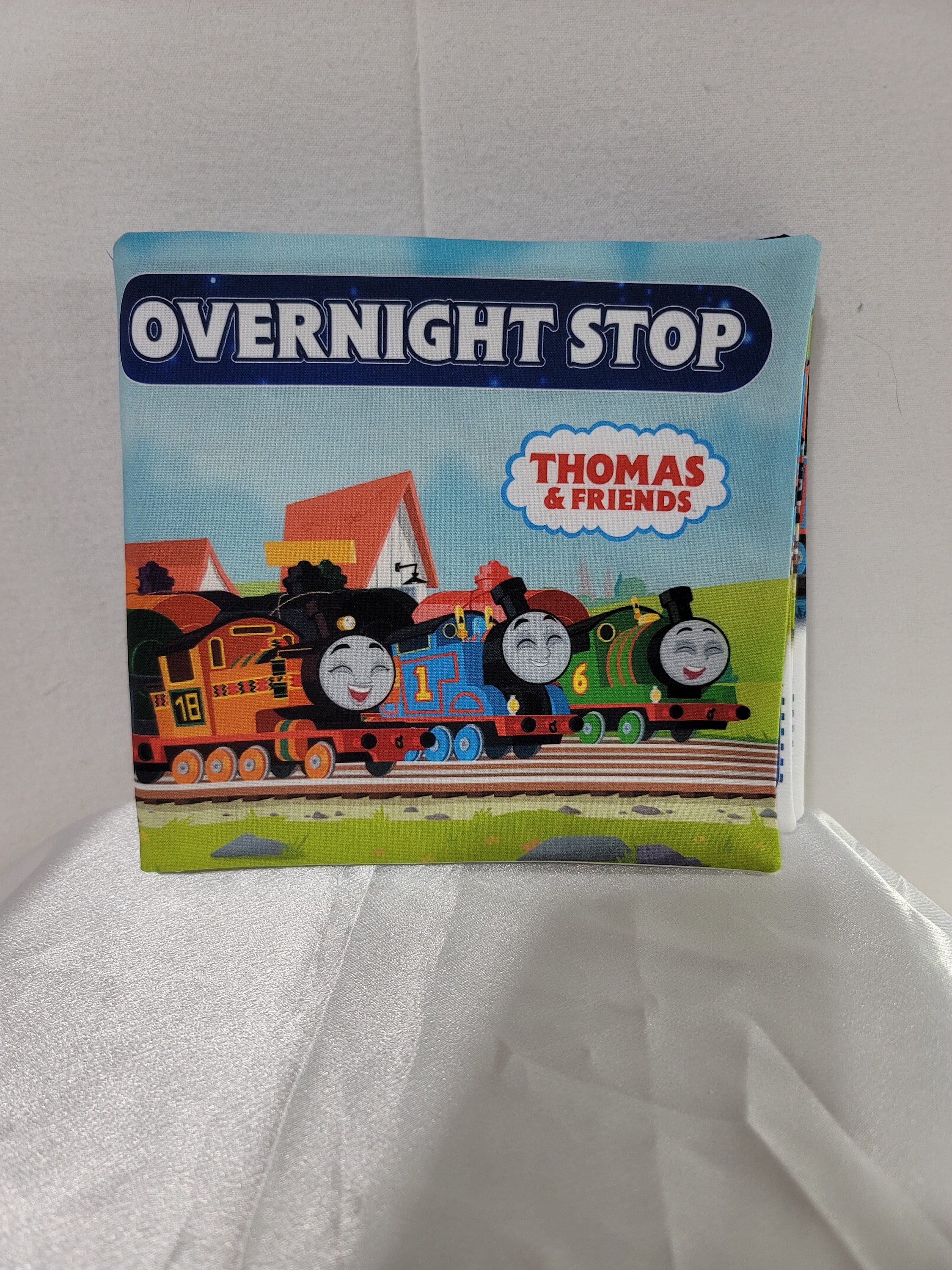 Thomas the Train Overnight Stop Fabric Book Etsy