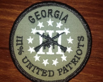 III% United Patriots Patch