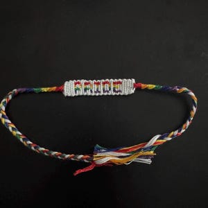 pride flags &quot;PRIDE&quot; bracelet