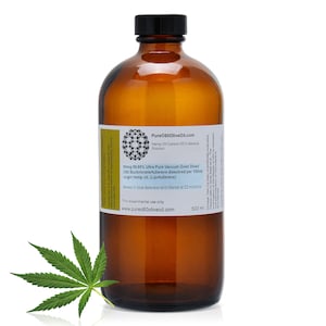 Organic C60 Hemp Oil 500ml - 99.95% Ultra Pure VOD C60 400mg