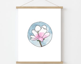 PRINT: Magnolia, Art Print