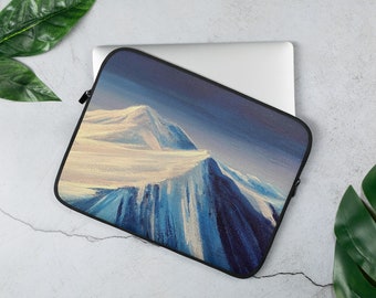 Mountain range colourful Laptop Sleeve