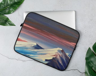 Abstract Art Mountain Range Laptop Sleeve 13" & 15"