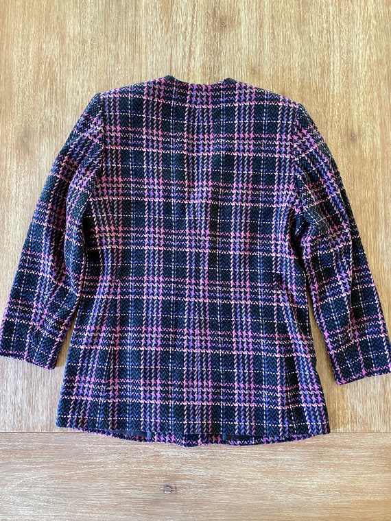 Vintage Pendleton Women’s Plaid Wool Blazer Jacket - image 6