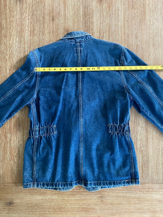 Vintage 1990s Women’s LizWear Denim Jacket Blue J… - image 6