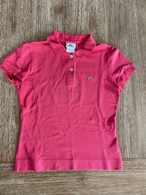 Women's Vintage Lacoste Polo Shirt Late 1990s
