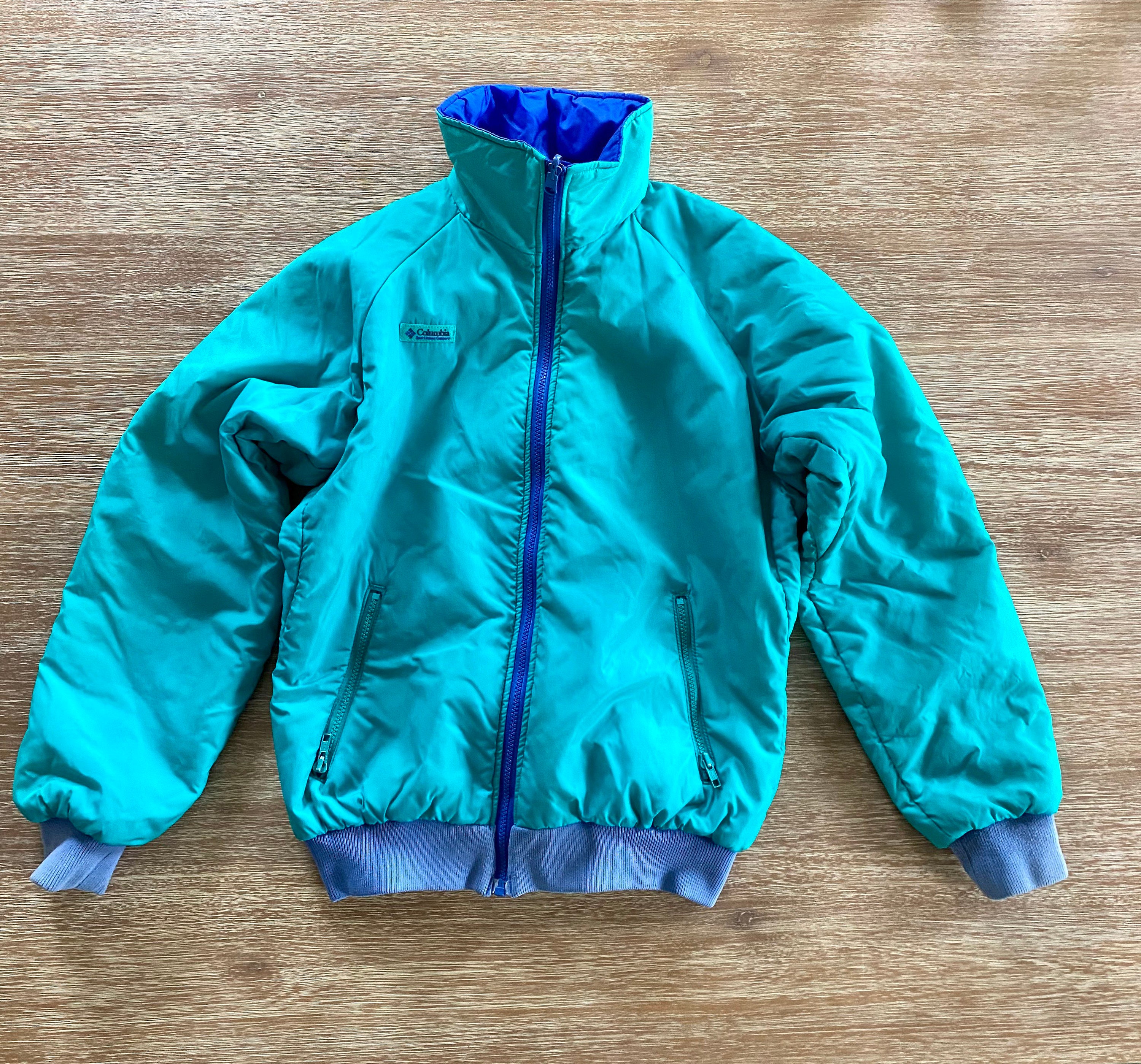 Vintage 90s Columbia Reversible Winter Jacket Men's Women's Vintage 90s Columbia Reversible Winter Jacket Men's Women's