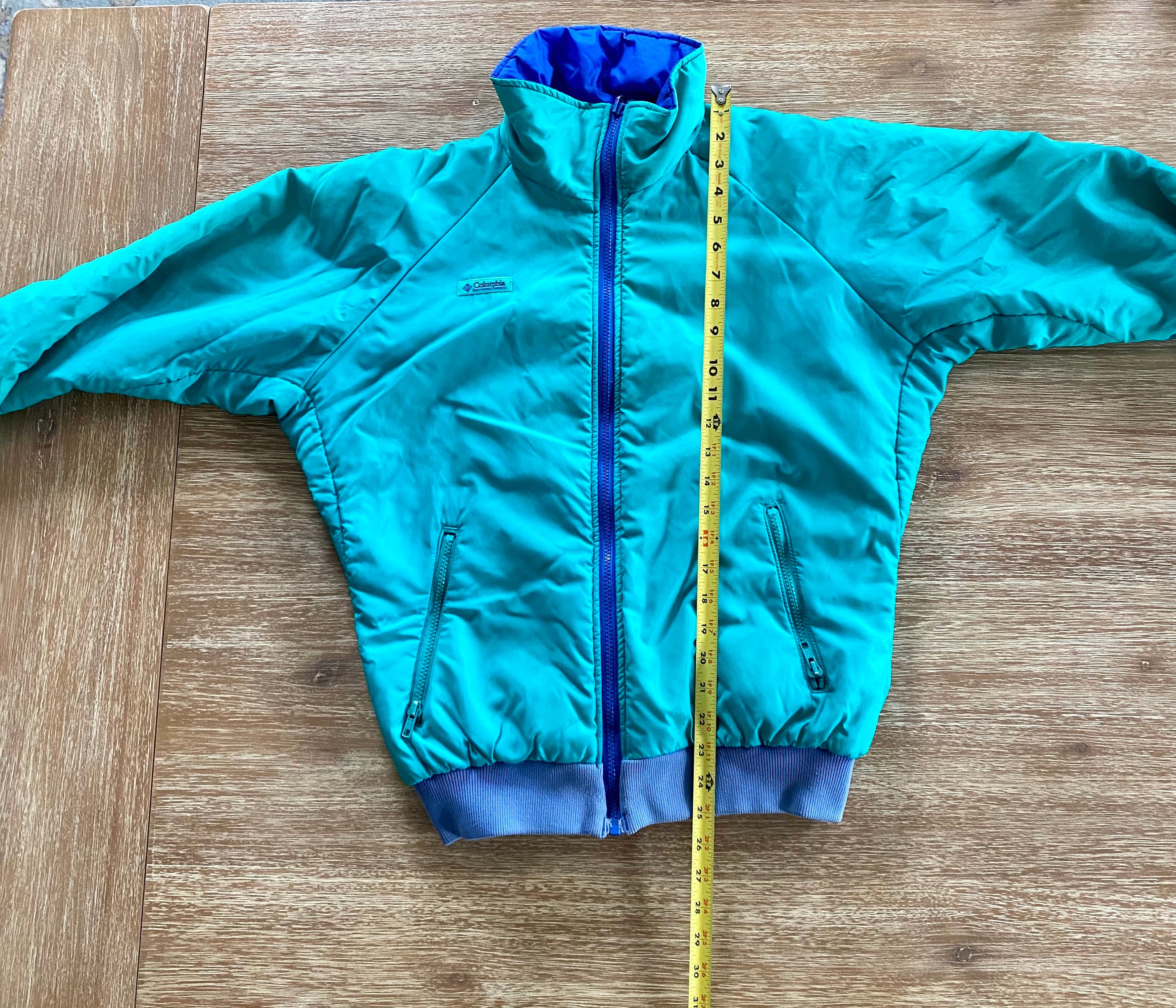 Vintage 90s Columbia Reversible Winter Jacket Men