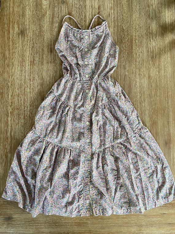 Lanz Originals Vintage 1970s Floral Cotton Sundres