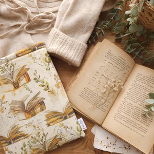 Books Booksleeve | Bookish merch gift | Book protection