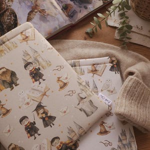 Magical Wizard Booksleeve | Padded Booksleeve | Bookish merch gift | Book protection | Cozy Reader | Kindle & Kobo | Paperback and Hardcover