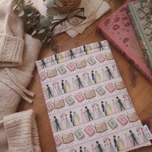 Regency Era Booksleeve | Bookish merch gift | Book protection | Cozy Reader | Kindle & Kobo | Paperbacks and Hardcovers
