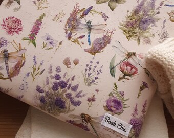 Pochette à livres libellules