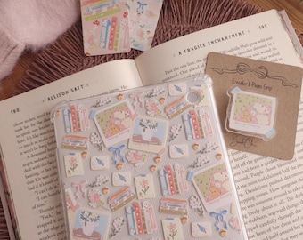 Sweet Spring Reads E-Reader Case • Coquette Silicone Cover for Kindle & Kobo | Bookish Aesthetic