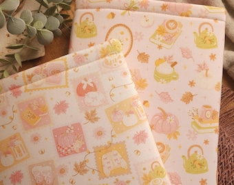 Cozy Autumn Booksleeve | Bookish merch gift | Book protection | Cozy Reader | Kindle & Kobo | Paperbacks and Hardcovers