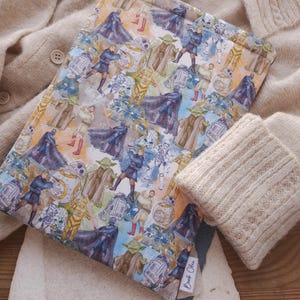 Funda de libro de StarWars / Artículos de regalo para amantes de los libros / Protección para libros y Kindle