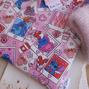 Funda de libro Stitch / Protección para libros y Kindle / Regalo de merchandising literario