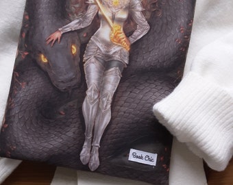 The Queen and the Snake Booksleeve | Bookish merch gift | Book protection | Cozy Reader | Kindle & Kobo | Paperbacks and Hardcovers