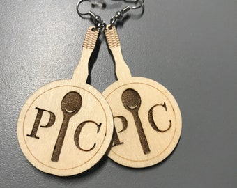 Pampered Chef Pan earrings