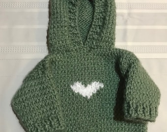 hand knit sweater
