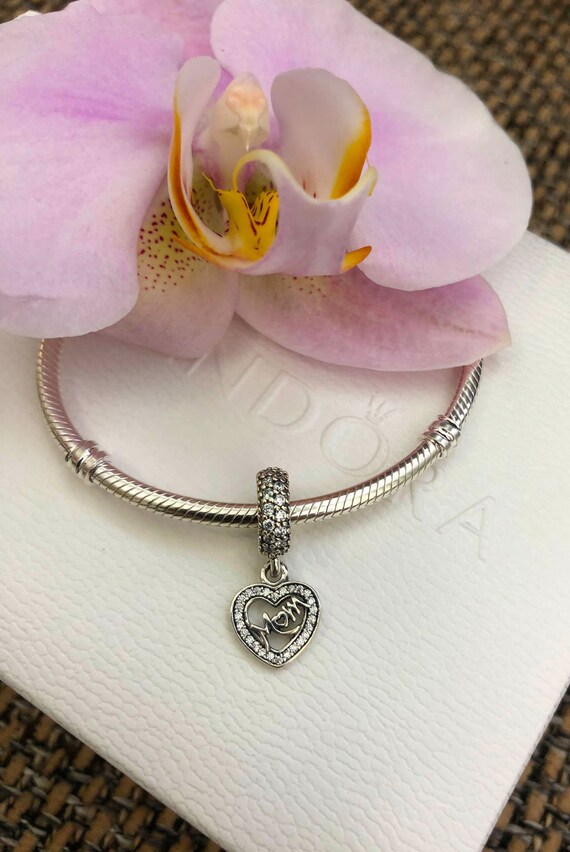 pandora heart mom charm