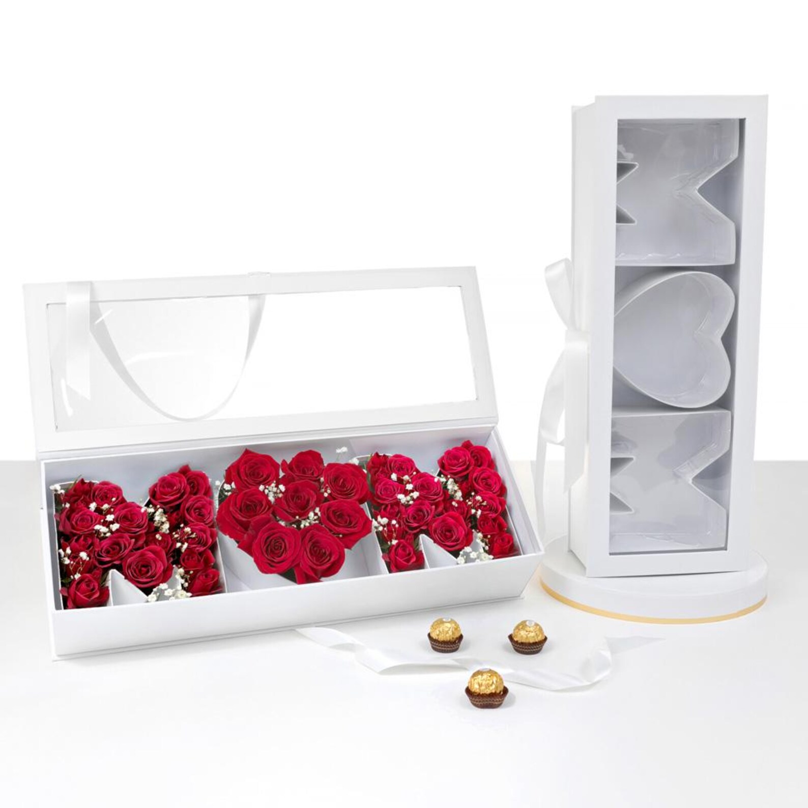 Luxury "mom" Flower Box for Mother's Day – Elegant Gift Packaging for ...