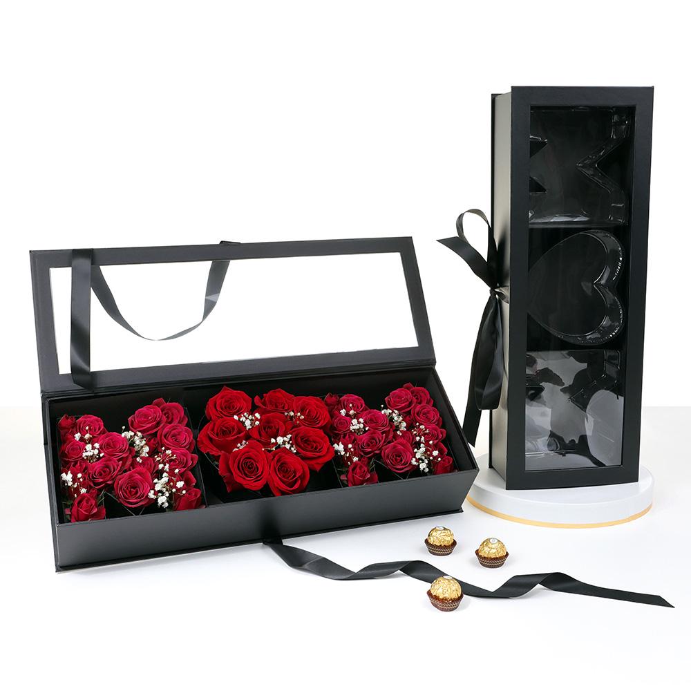 Luxury "mom" Flower Box for Mother's Day – Elegant Gift Packaging for ...
