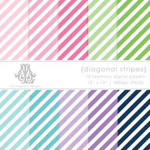diagonal stripes paper, preppy digital paper, digital paper jpeg, instant download, invitations, stationery, sublimation, heat transfer