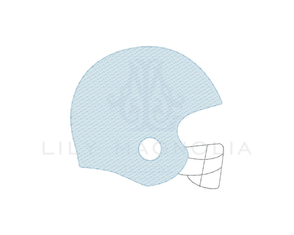Helmet quick stitch embroidery design helmet sketch fill Etsy