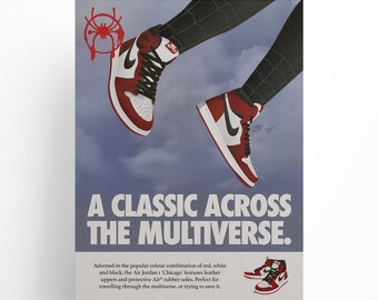 Miles Morales Jordan | Etsy
