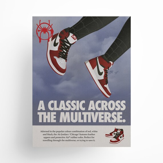 Spiderman Miles Morales X Air Jordan 1 