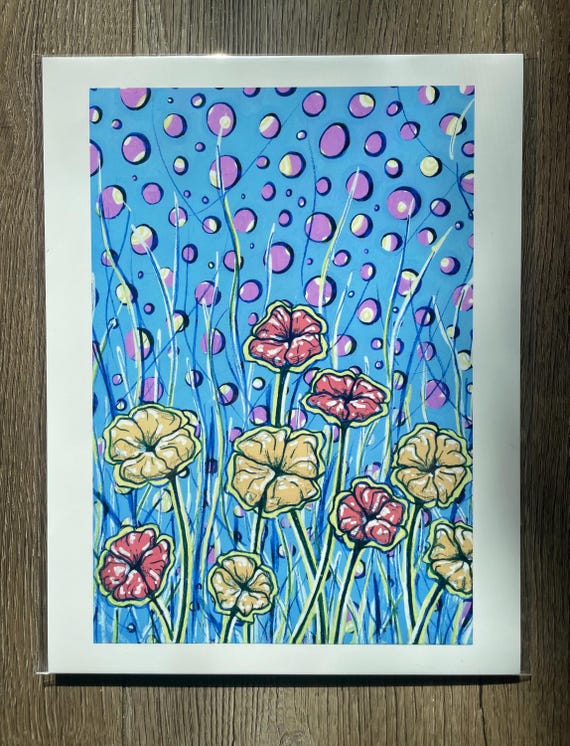 8.5"x11" Fine Art Print - Paradise Planet