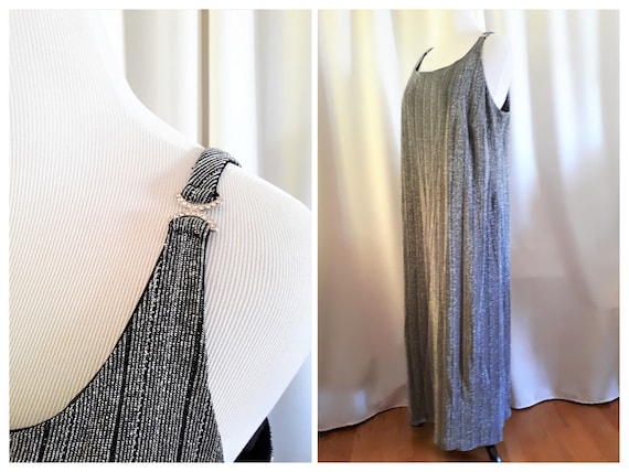 Vintage 1980s Career Elements Plus Size 24W Silver