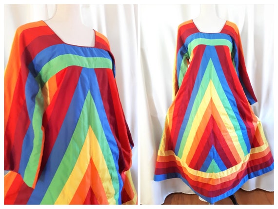 Vintage 1990s Suttles & Seawinds Patchwork Rainbow