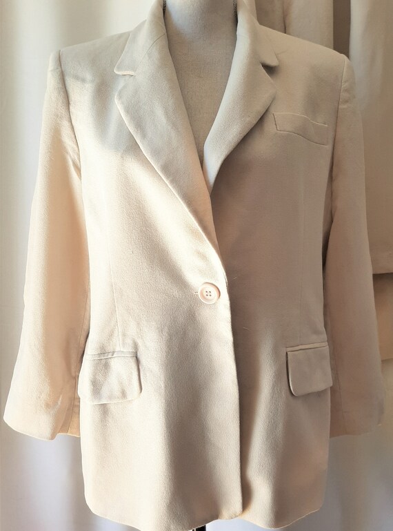 Vintage 1990s Louben For Laura Petites Wool Pant S