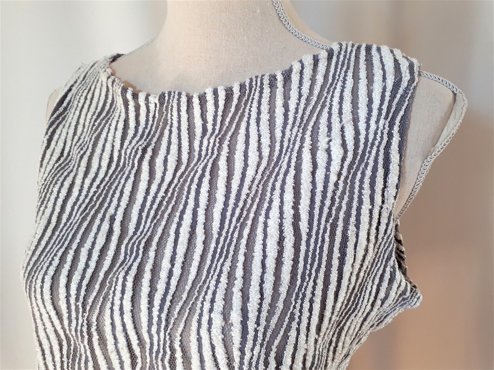 Vintage 1980s Gantos Zebra Stripe Top Size Medium | Etsy