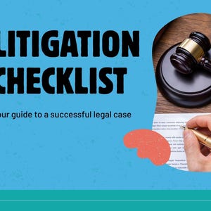 Litigation Checklist (Pre-litigation, Discovery, Trial and Judgment)