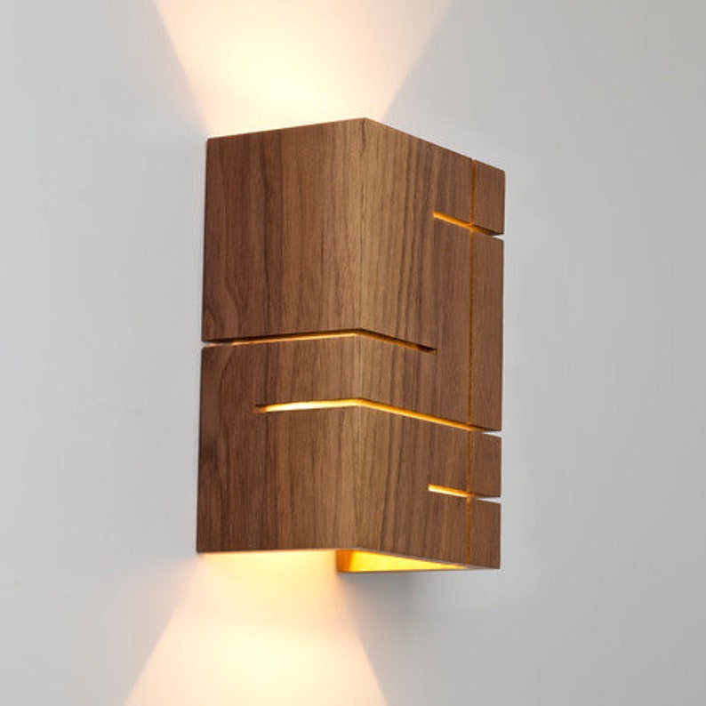 muur van licht nachtkastje lamp nachtkastje light | etsy