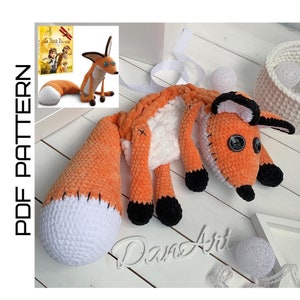 Crochet Little Prince Fox Pajamas Bag Amigurumi Tutorial Big Fox Toy